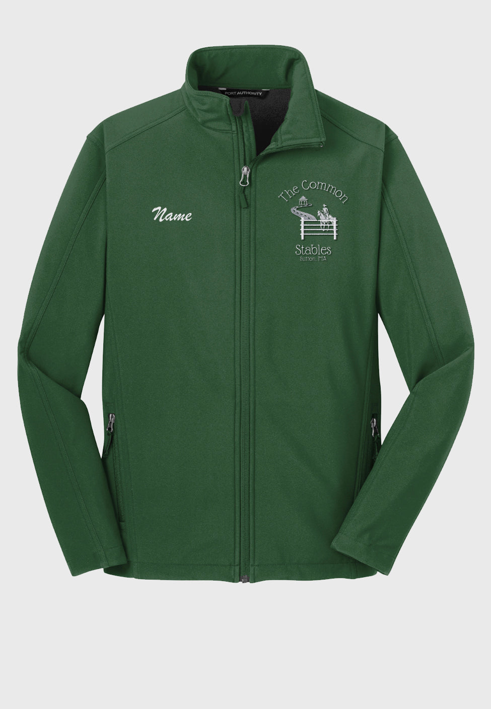 The Common Stables Port Authority® Core Soft Shell Jacket, Unisex Size ...