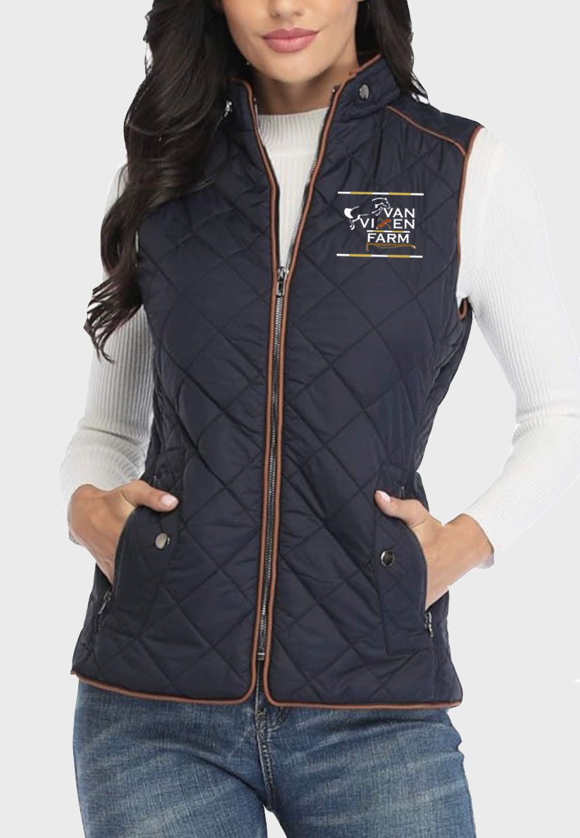 Van Vixen Farm Dilgul Ladies Lightweight Quilted Vest It s A Haggerty s Teams