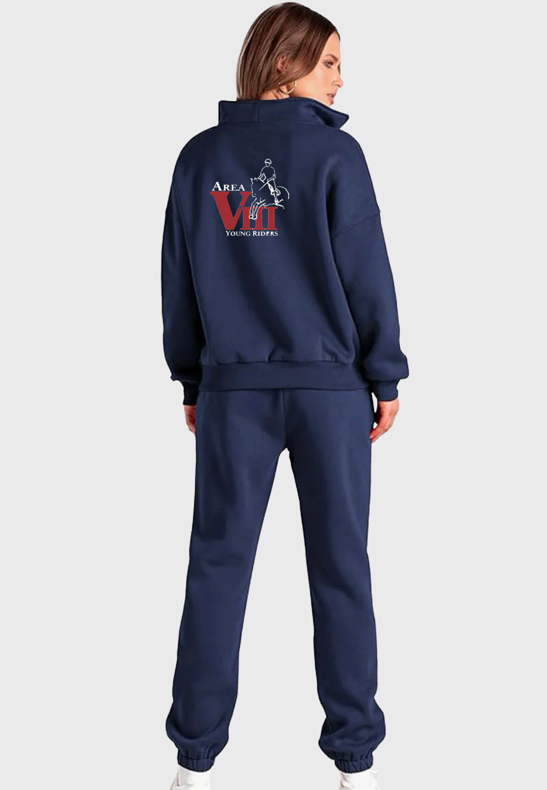 Area VIII Young Riders BTFBM 2-PIECE LOUNGE HOODIE OVERSIZED SWEATSUIT SET