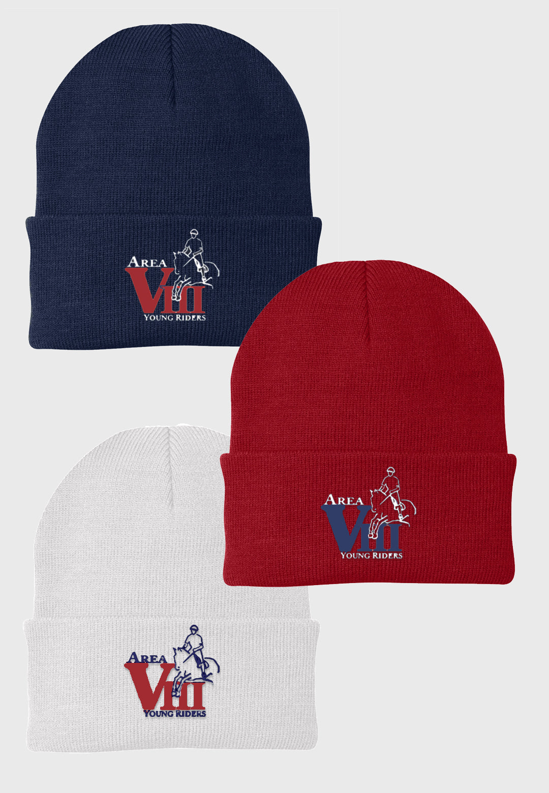 Area VIII Young Riders Port & Company® - Knit Cap - 3 Color Options