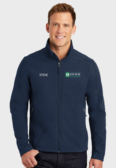 Anchor Equestrian Port Authority® Core Navy Soft Shell Jacket - Men's, Ladies, Youth
