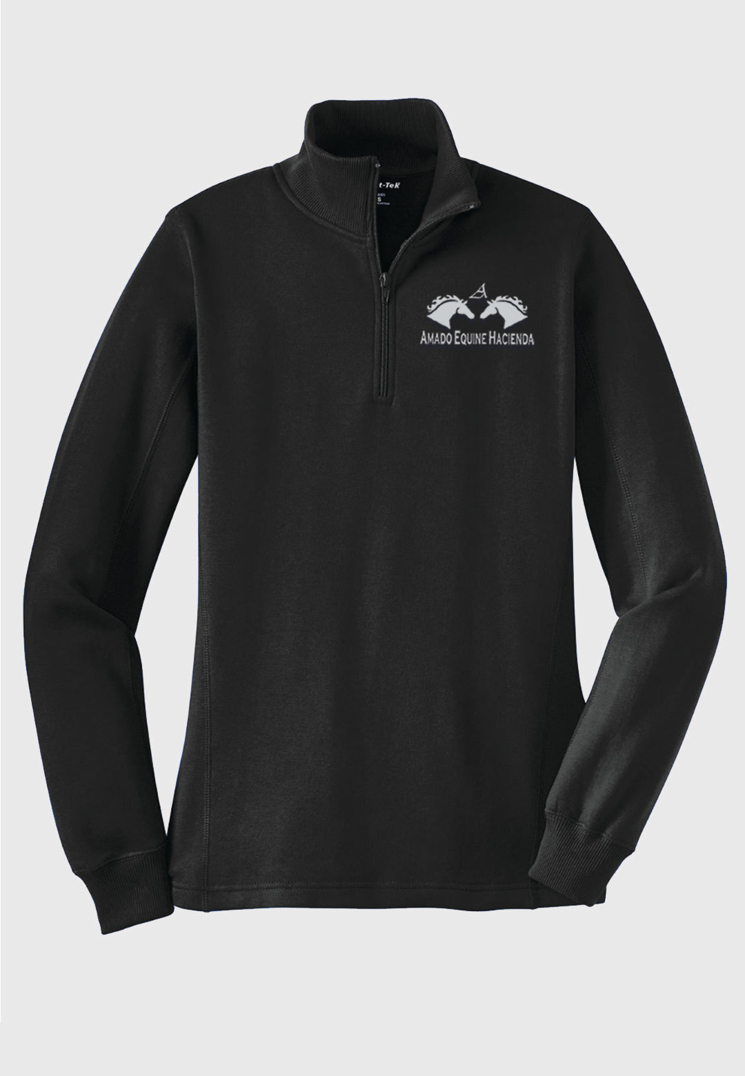 Amado Equine Hacienda Sport-Tek® 1/4-Zip Sweatshirt - Ladies/Mens Sizes, 2 Color Options