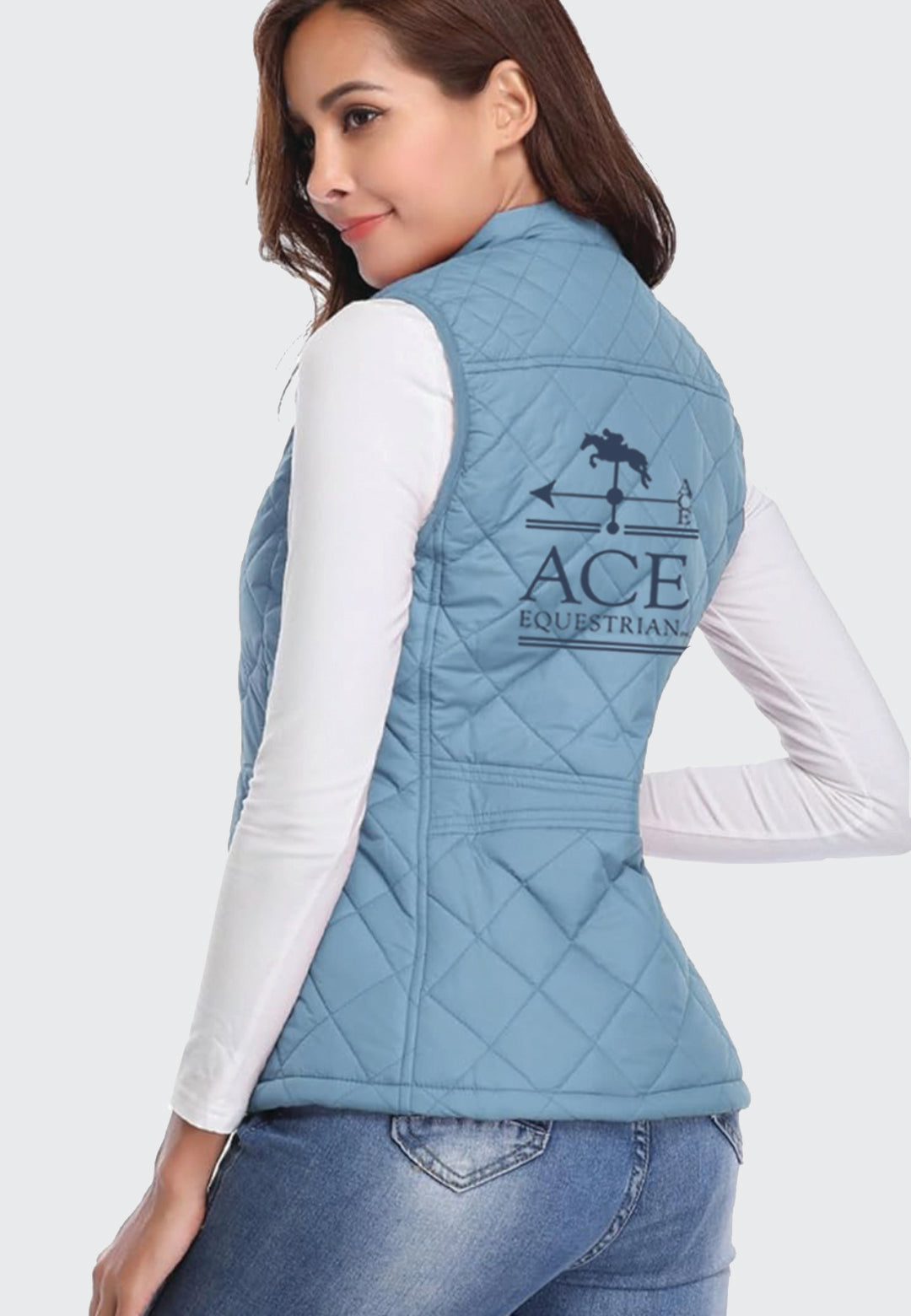 Ace Equestrian Fuinloth Women's Quilted Vest, 2 Color Options