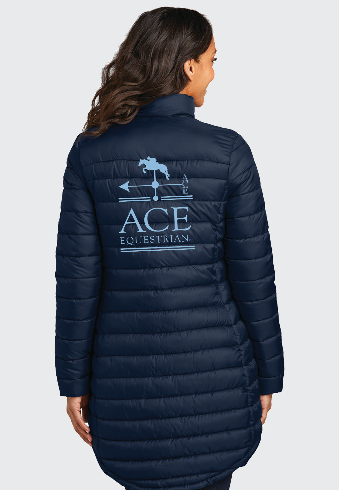 Ace Equestrian Port Authority® Ladies Horizon Puffy Long Jacket