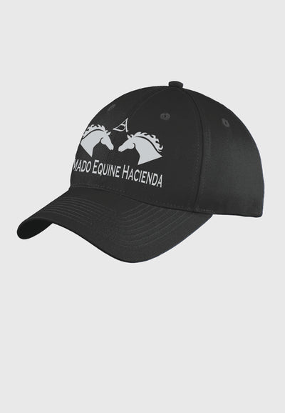 Amado Equine Hacienda Port & Company® Six-Panel Unstructured Twill Cap - Adult + Youth Sizes, 2 colors
