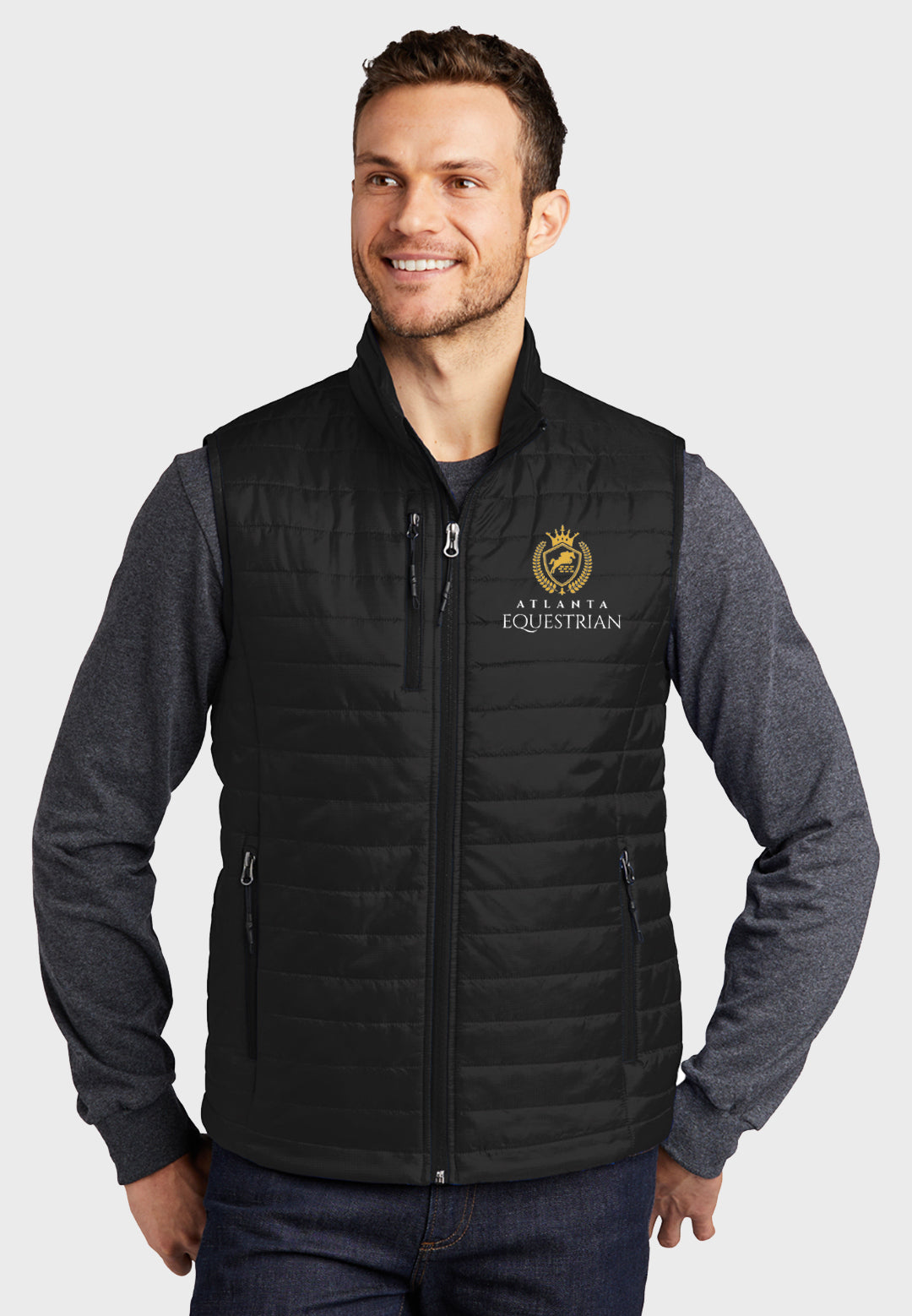 Atlanta Equestrian Port Authority® Packable Puffy Vest - Ladies/Mens Styles