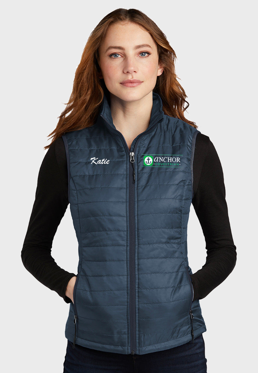 Anchor Equestrian Port Authority® Ladies Packable Down Vest