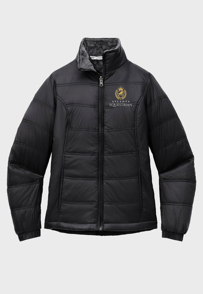 Atlanta Equestrian Port Authority® Ladies Black Colorblock 3-in-1 Jacket
