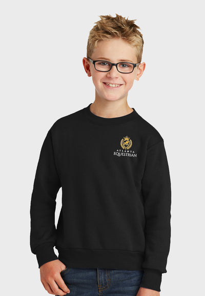 Atlanta Equestrian Port & Company® Essential Fleece Crewneck Sweatshirt - Adult (unisex)/Youth Sizes