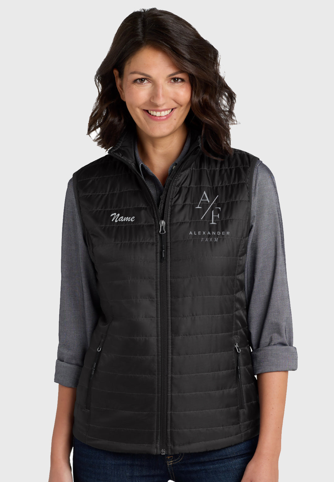 Alexander Farm Port Authority® Packable Puffy Vest - Ladies/Mens Styles