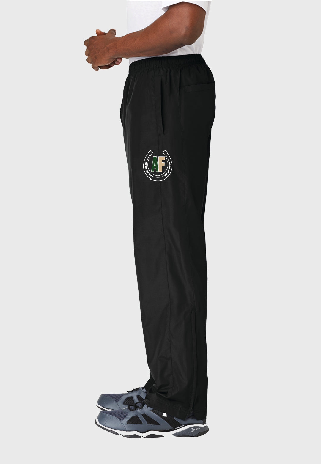 Amblefoot Farms Sport-Tek® Black Pull-On Wind Pant (Unisex) - Adult + Youth Sizes