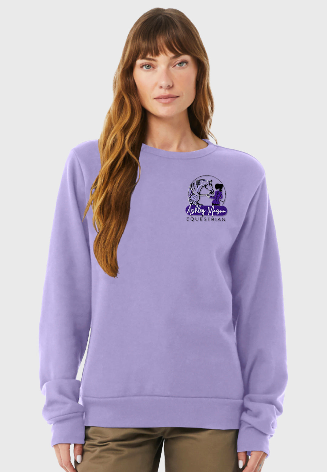 Ashley Mason Unisex Sponge Fleece Classic Crewneck Sweatshirt