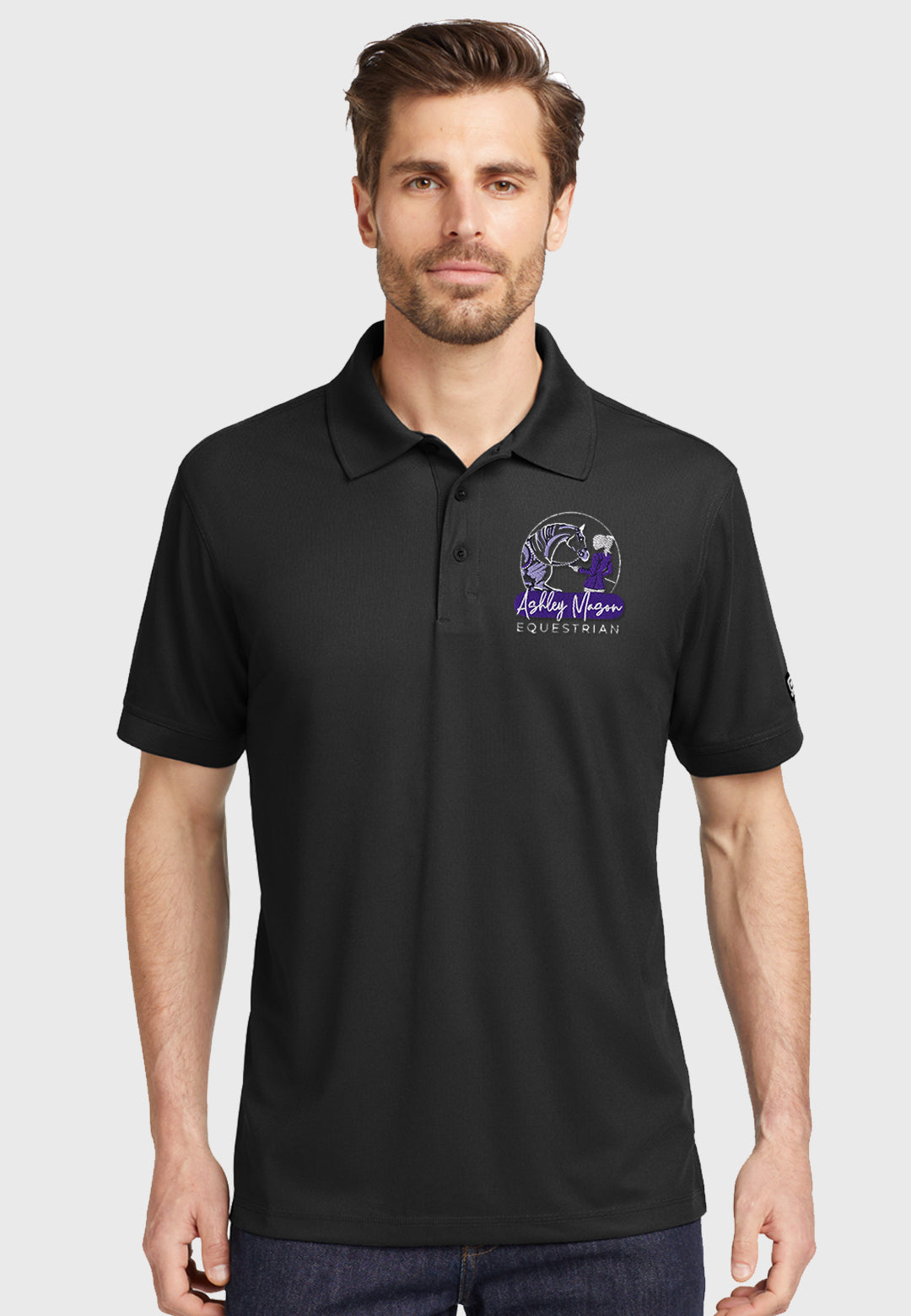 Ashley Mason Equestrian OGIO® Mens Caliber 2.0 Polo, 2 Color Options