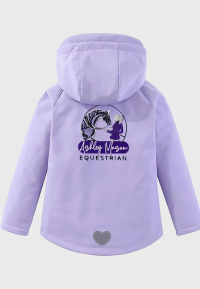 Ashley Mason M2C Girls Hooded Fleece-Lined Softshell Jacket