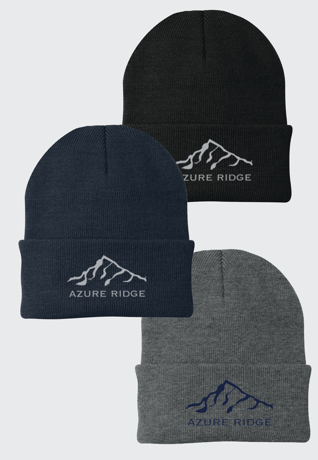 Azure Ridge Port & Company® - Knit Cap - 3 Color Options
