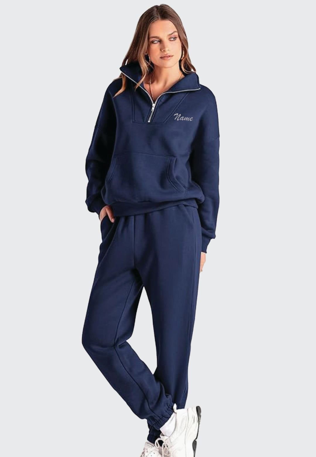 Azure Ridge BTFBM 2-PIECE LOUNGE HOODIE OVERSIZED SWEATSUIT SET, 2 color Options