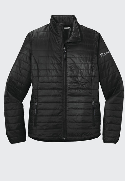 Azure Ridge Port Authority® Packable Puffy Jacket - Ladies + Mens Styles, 2 Color Options