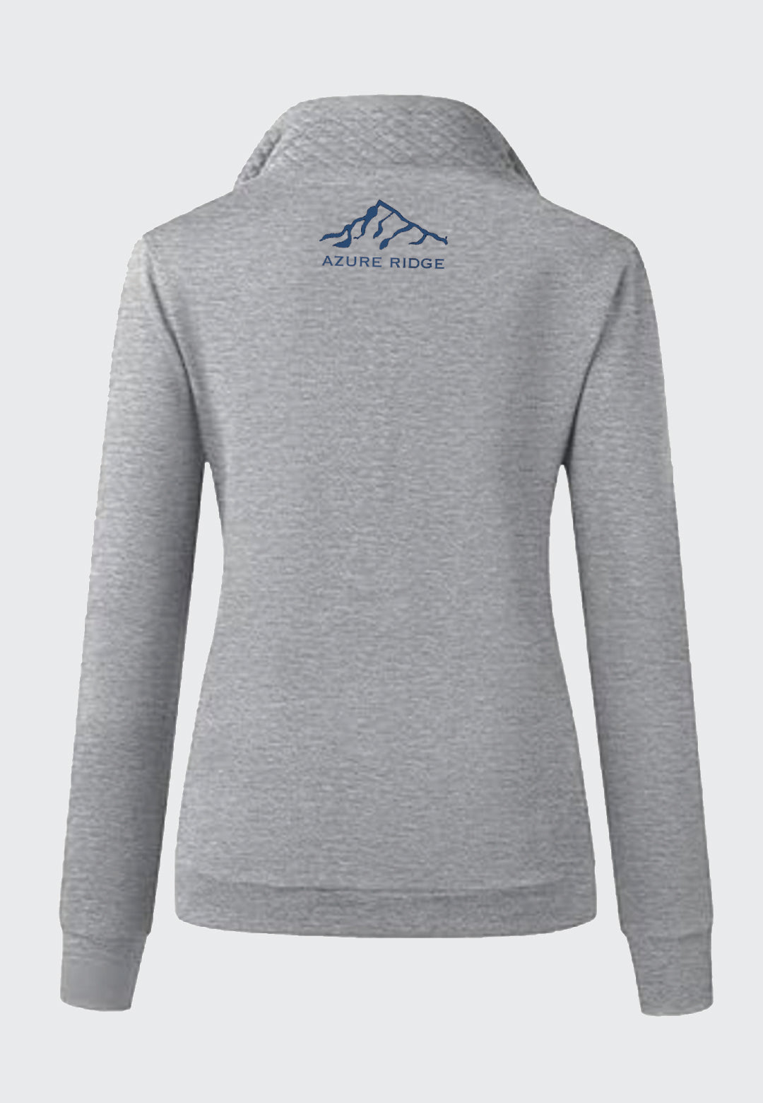 Azure Ridge BTFBM Ladies Quilted 1/4 Zip Sweatshirt, 2 Color Options