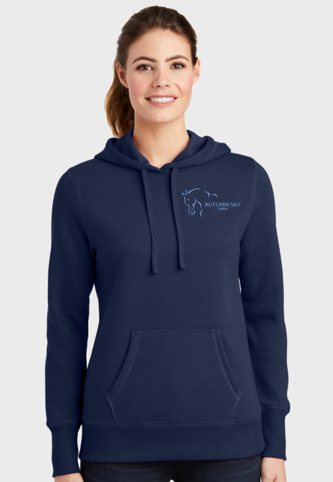Autumn Sky Farm Sport-Tek® Hooded Sweatshirt - Youth + Ladies Sizes