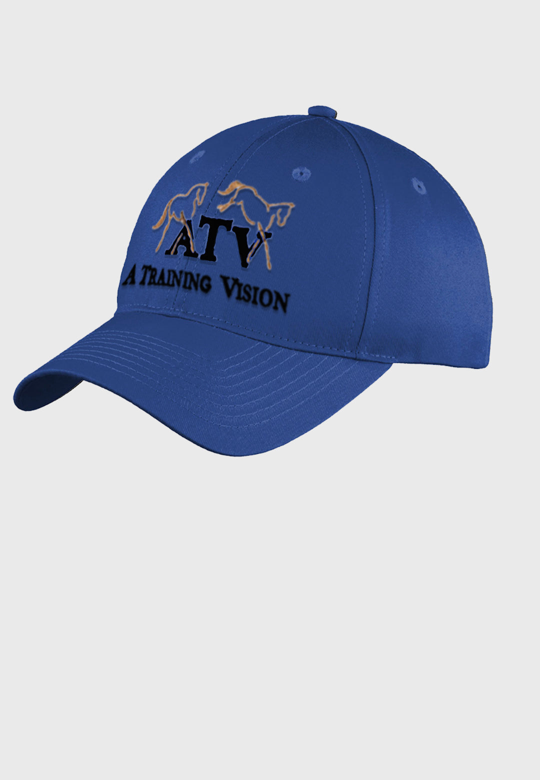 A Training Vision Port & Company® Six-Panel Unstructured Twill Cap - 2 colors