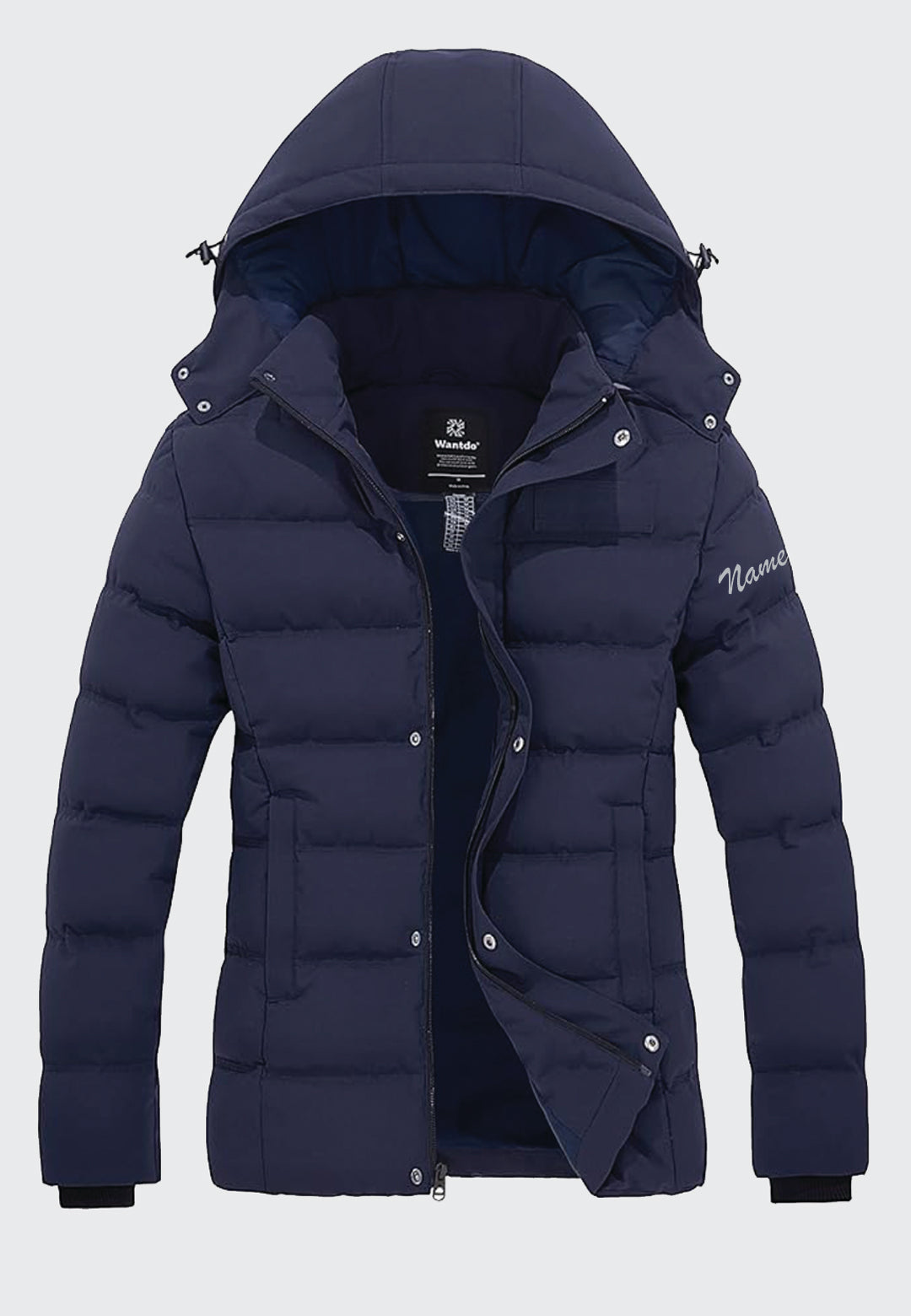 Azure Ridge Wantdo Ladies Winter Jacket with Removable Hood, 2 Color Options