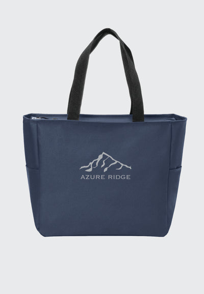 Azure Ridge Port Authority® Essential Zip Tote, 3 Color Options