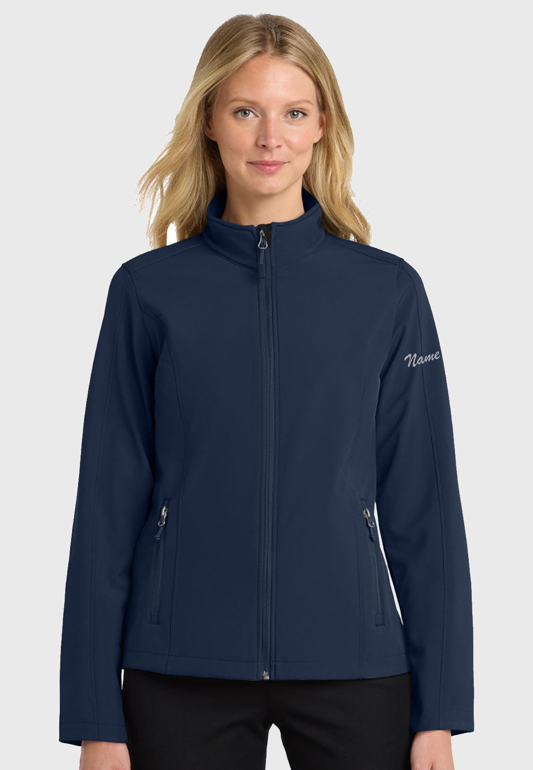 Azure Ridge Port Authority® Core Navy Soft Shell Jacket - Men's/Ladies/Youth Sizes, 2 Color Options