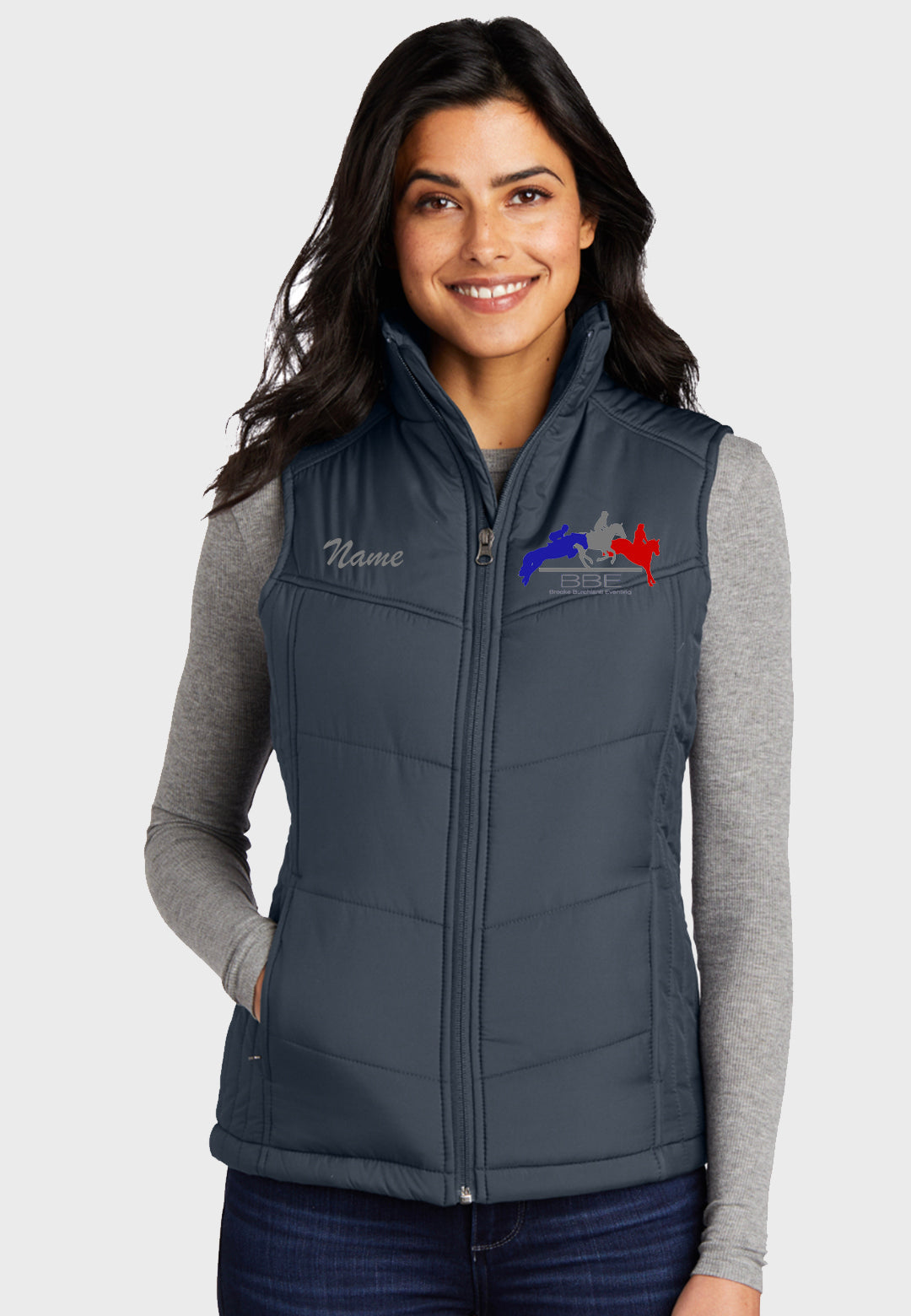 Brooke Burchianti Eventing Port Authority® Puffy Vest - Ladies/Mens Styles