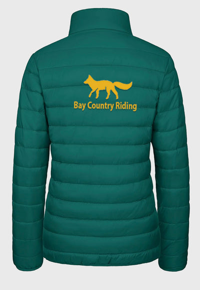 Bay Country Riding MAGCOMSEN Lightweight Dark Green Puffer Jacket, Ladies + Mens Sizes