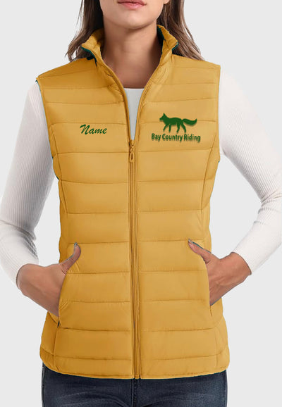 Bay Country Riding MAGCOMSEN Lightweight Women's Puffer Vest, 2 color options