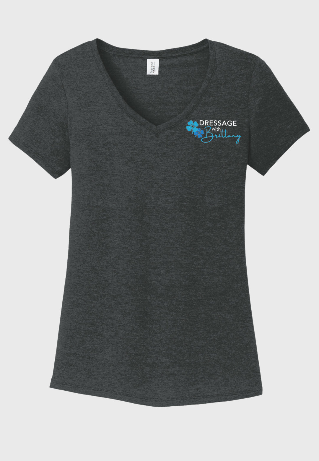 Brittany Dressage District ® Women’s Perfect Tri ® V-Neck Tee - 2 Color Options