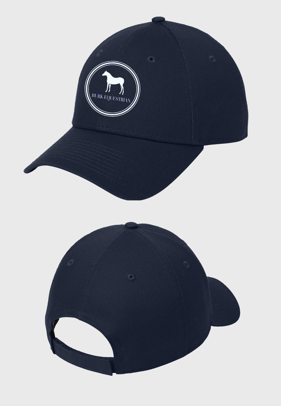 Burk Equestrian New Era® - Adjustable Structured Cap, 6 caps