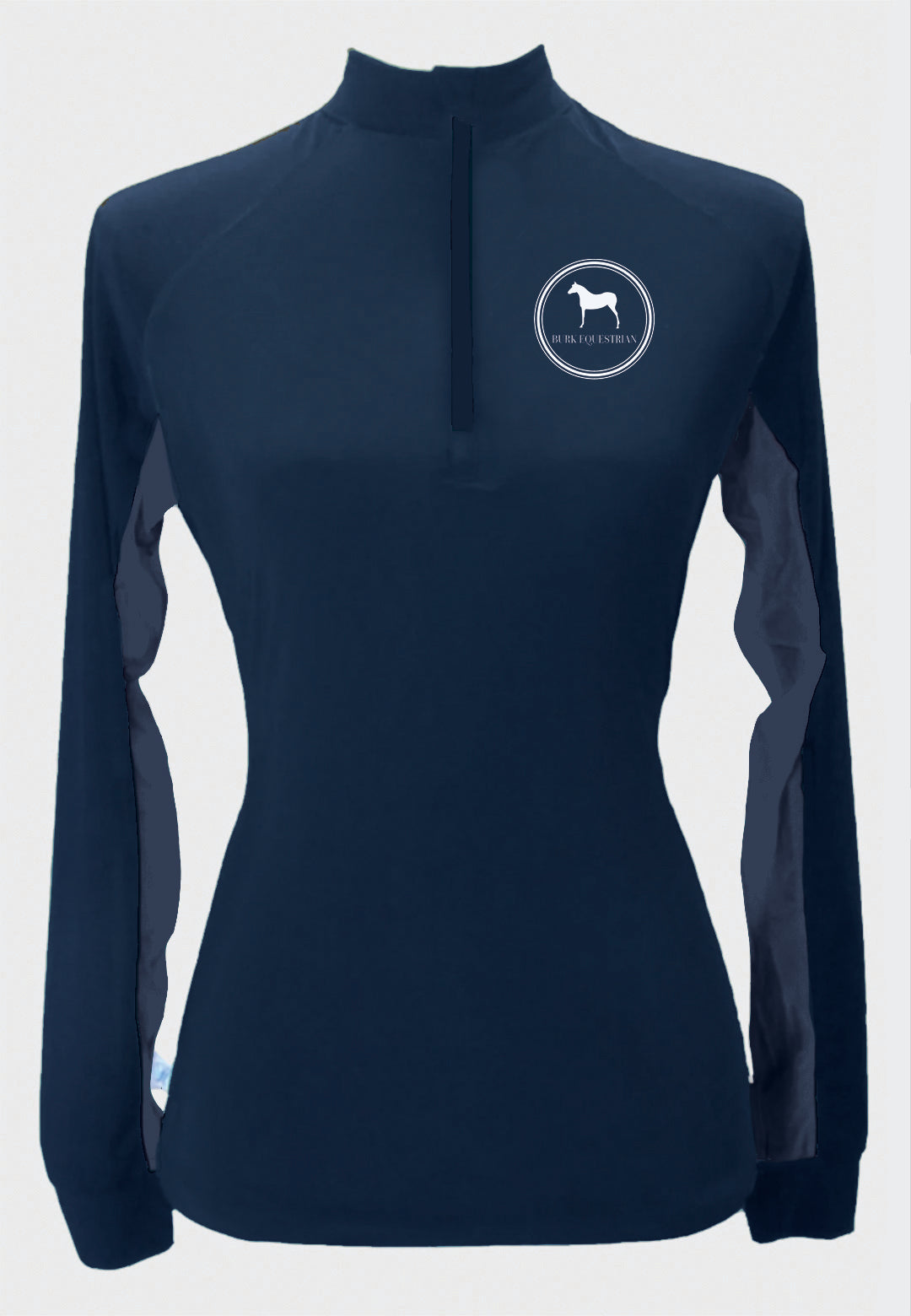 Burk Equestrian IAH Custom Solid Sun Shirt, Adult + Youth Sizes, 2 Color Options