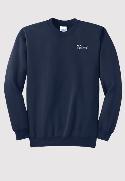 Burk Equestrian Port & Company® Essential Fleece Crewneck Sweatshirt - Adult (unisex)/Youth Sizes, 2 Color Options