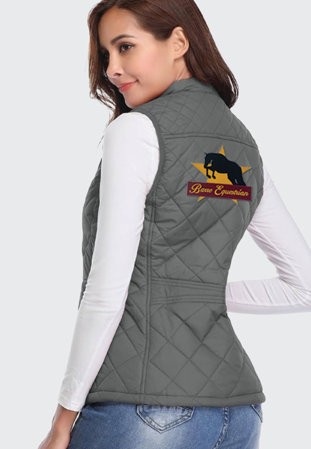 Barre Equestrian Fuinloth Women's Quilted Vest, 2 Color Options