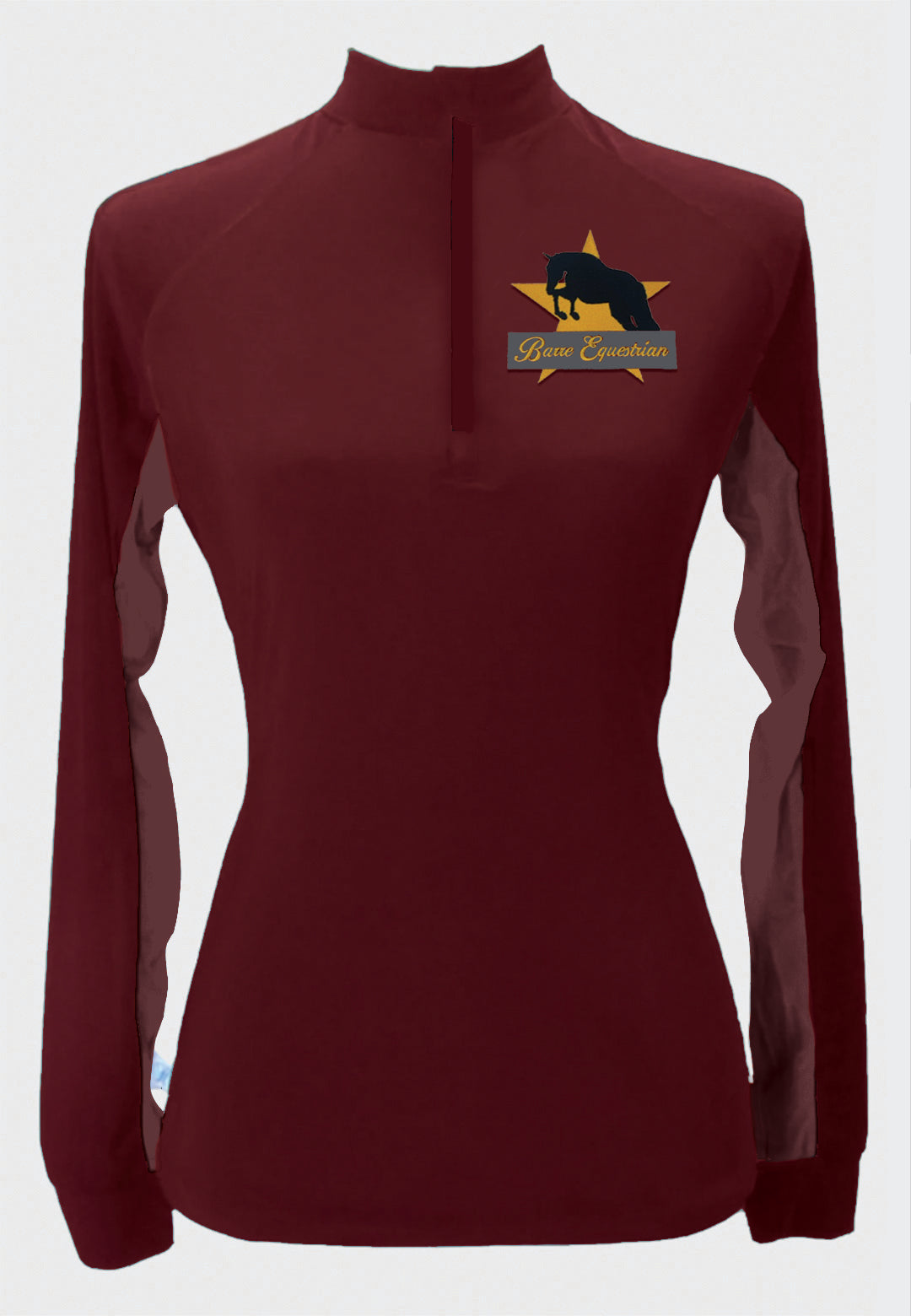 Barre Equestrian IAH Custom Solid Sun Shirt, Adult Sizes + Youth Sizes, 2 Color Options