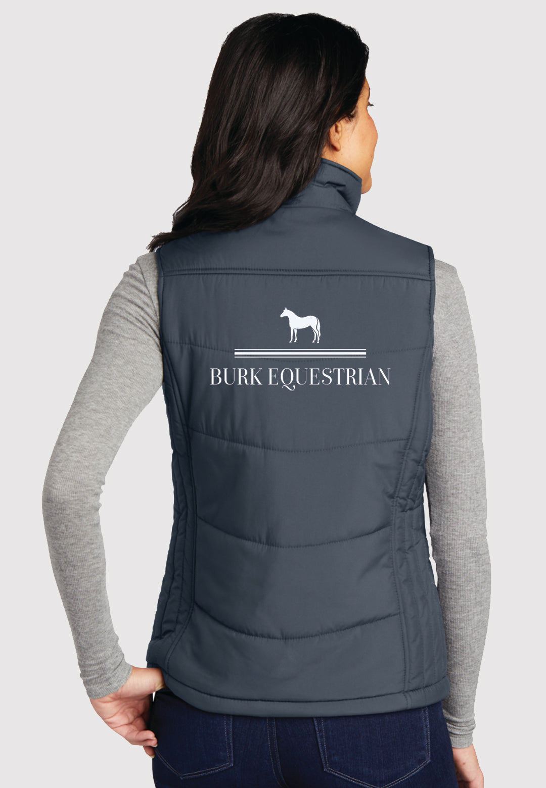 Burk Equestrian Port Authority® Ladies Puffy Vest