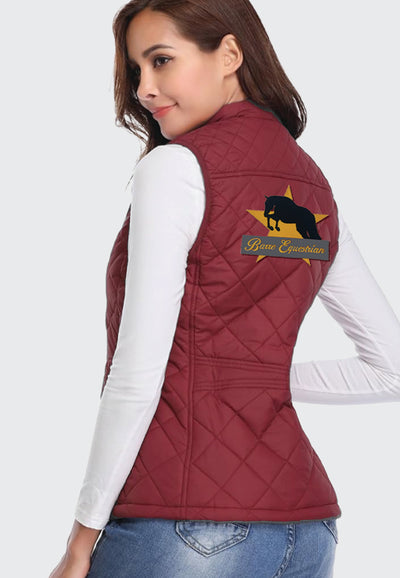 Barre Equestrian Fuinloth Women's Quilted Vest, 2 Color Options