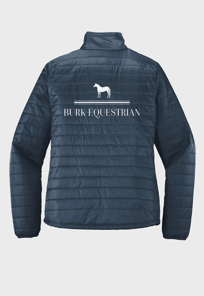Burk Equestrian Port Authority® Packable Puffy Jacket - Ladies/Mens Sizes