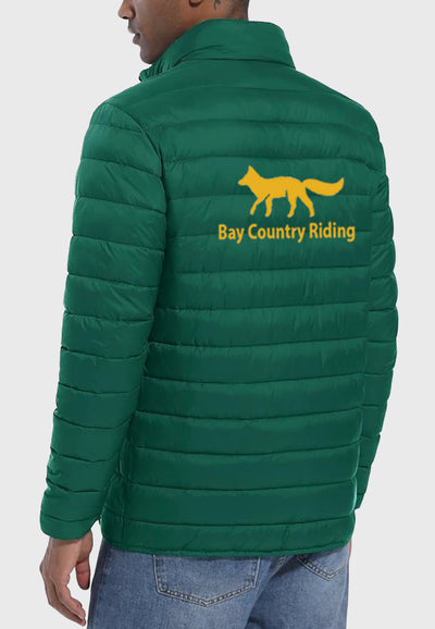 Bay Country Riding MAGCOMSEN Lightweight Dark Green Puffer Jacket, Ladies + Mens Sizes