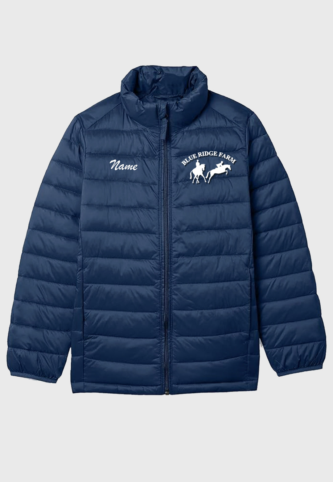 Blue Ridge Farm Essential Youth Lightweight Water-Resistant Packable Puffer Jacket