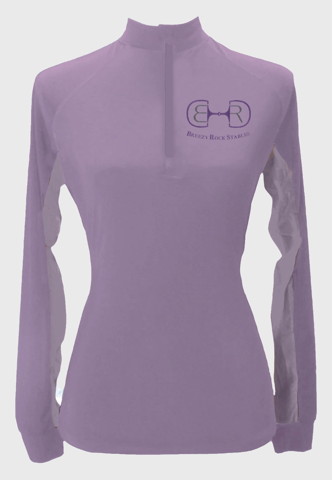 Breezy Rock Stables IAH Custom Lavender Sun Shirt, Adult Sizes + Youth Sizes