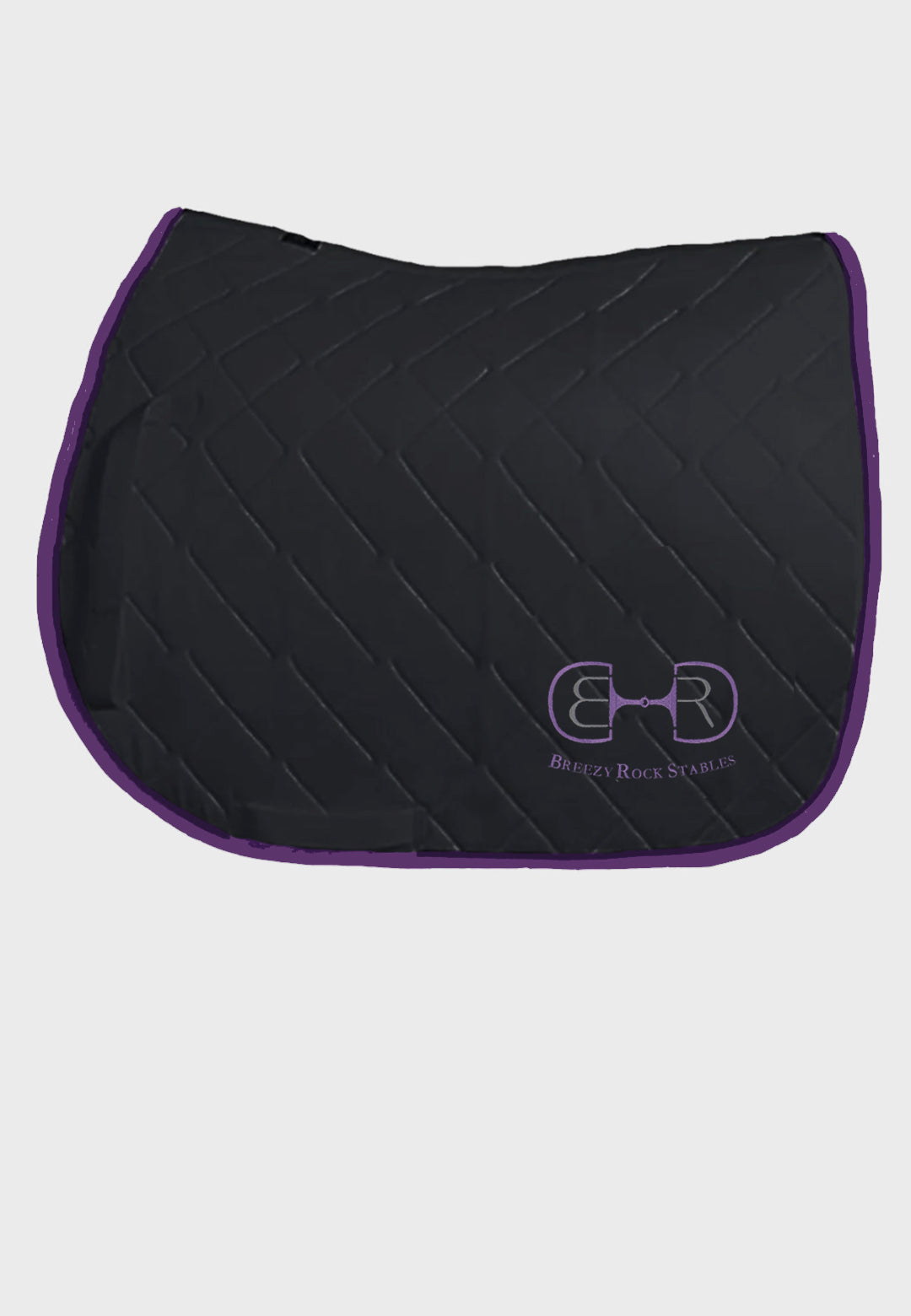 Breezy Rock Stables Jacks All-Purpose Saddle Pad - Black