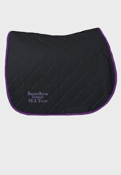 Breezy Rock Stables Jacks All-Purpose Saddle Pad - Black