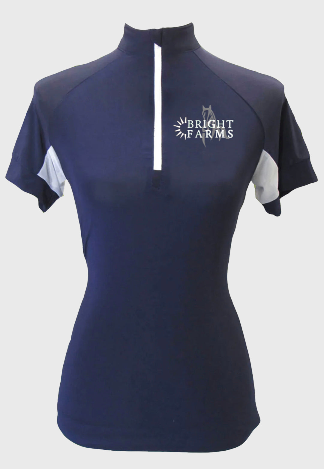 Bright Farms Short Sleeve Custom Sun Shirt, Ladies + Youth Sizes
