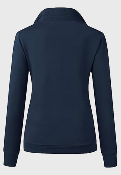 Bright Farms BTFBM Ladies Quilted 1/4 Zip Sweatshirt, 2 Color Options