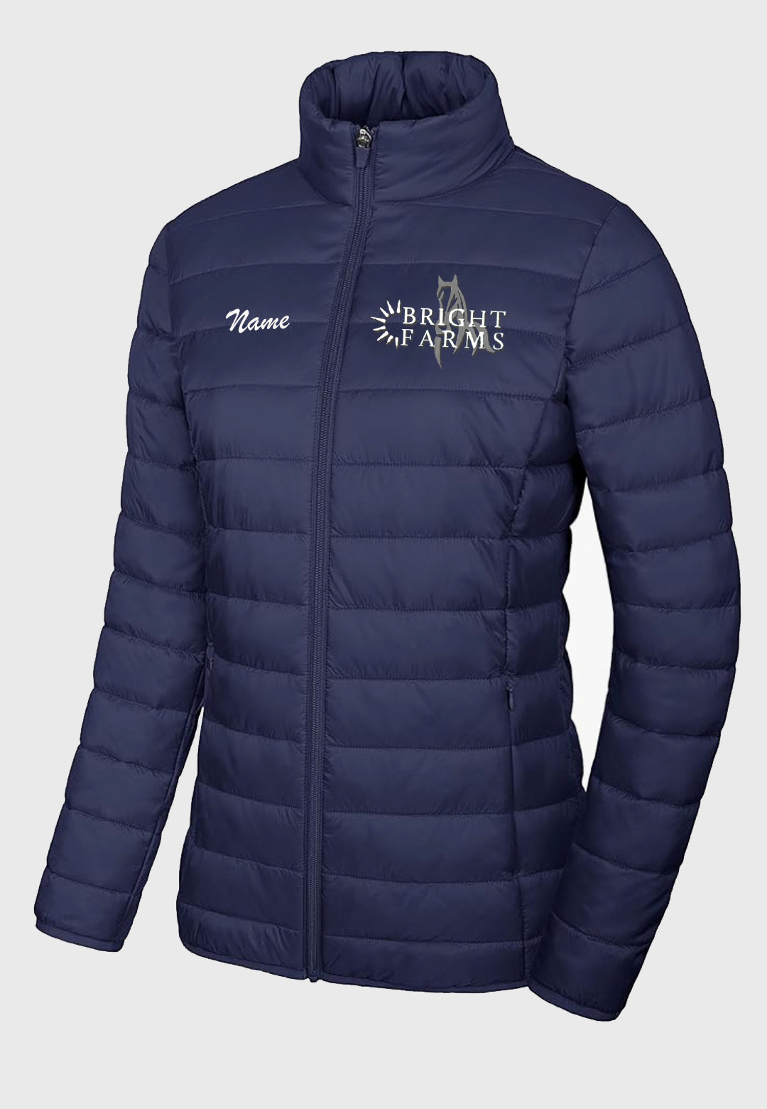 Bright Farms MAGCOMSEN Ladies Lightweight Puffer Jacket, 2 Color Options