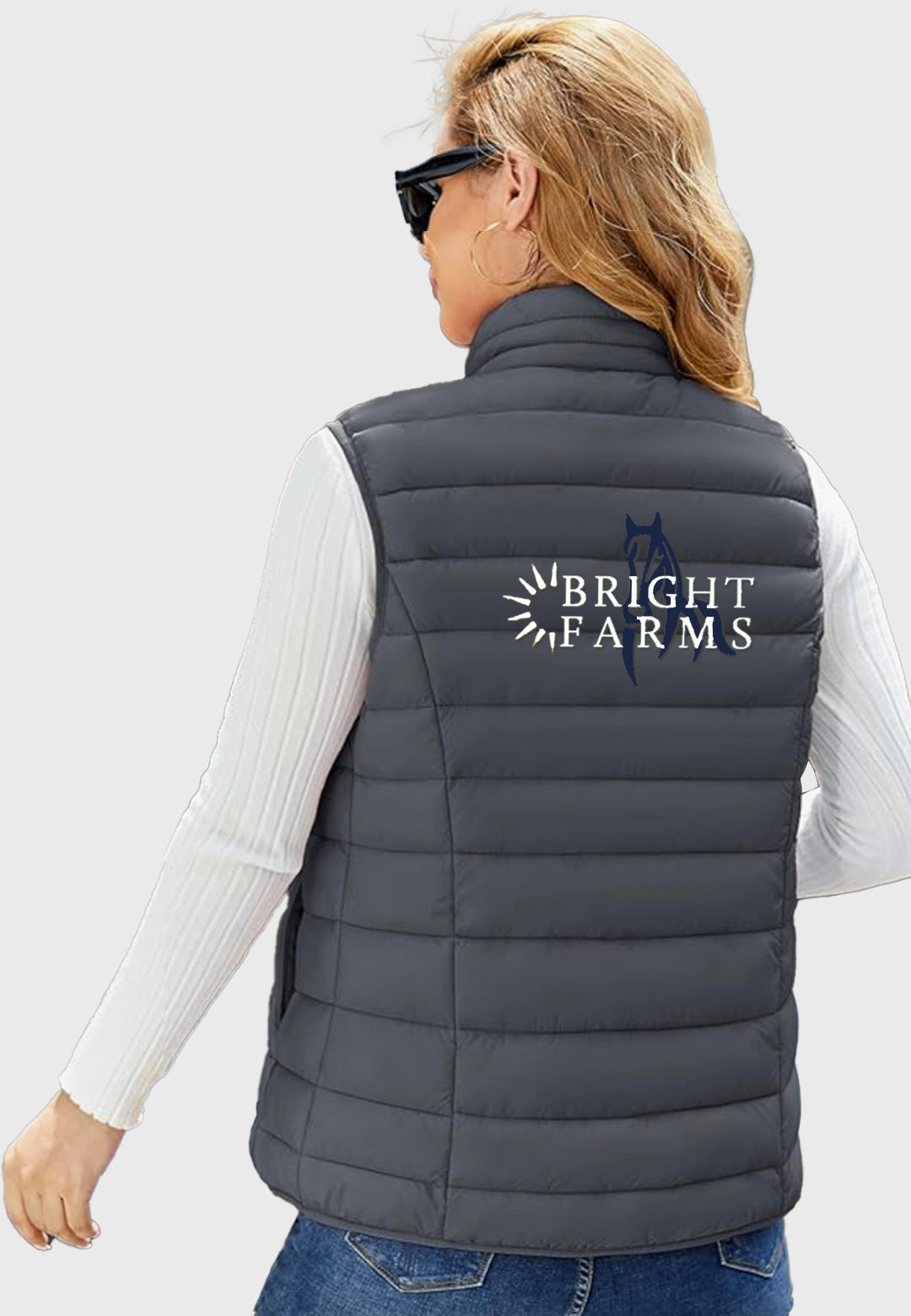Bright Farms MAGCOMSEN Lightweight Women's Puffer Vest