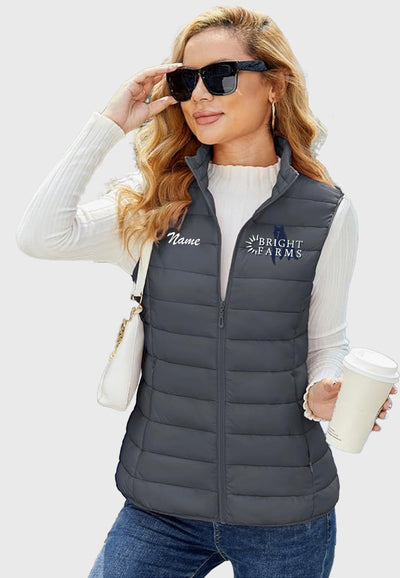 Bright Farms MAGCOMSEN Lightweight Women's Puffer Vest