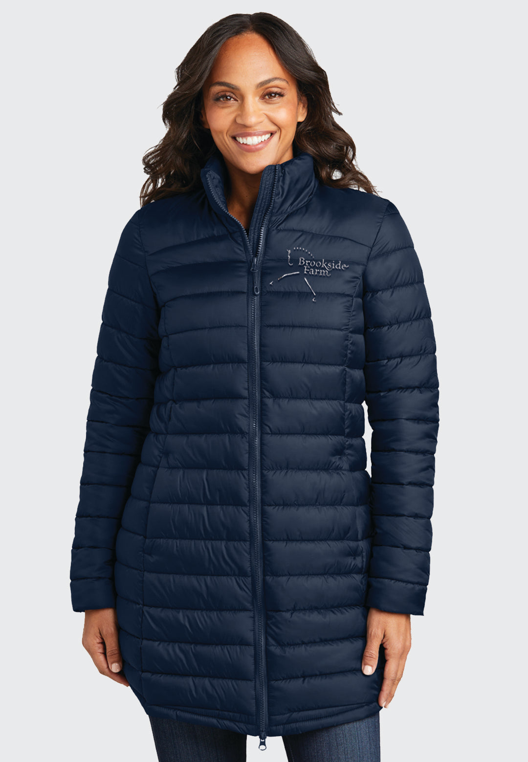 Brookside Farm Port Authority® Ladies Horizon Puffy Long Jacket